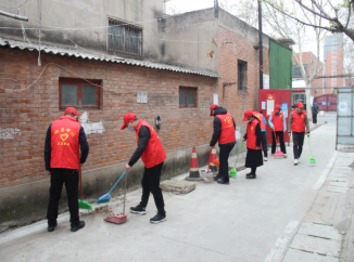 许昌市审计局开展帮扶老旧庭院创建活动